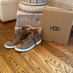 UGG High Top Sneakers SZ 6.5